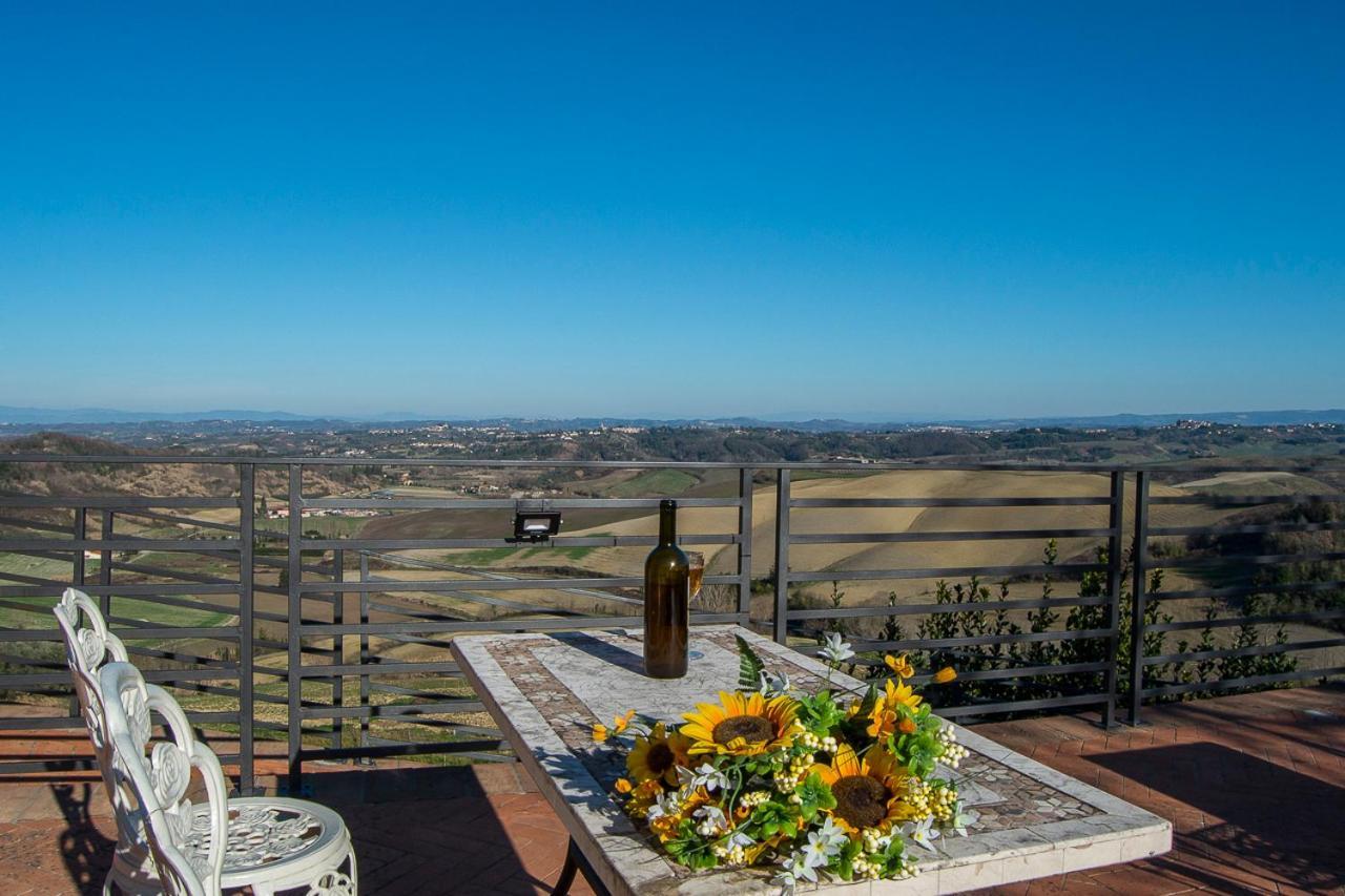 Il Poggetto Di Casciana Villa Parlascio Luaran gambar